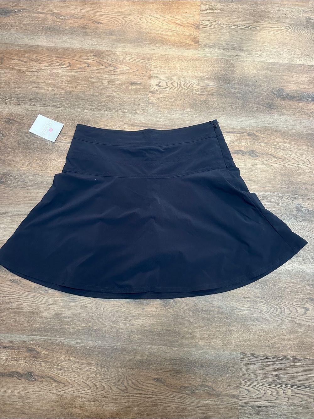 Athleta Navy Circle Skirt with Built-In Waistband